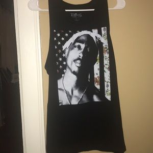 Tupac tank top